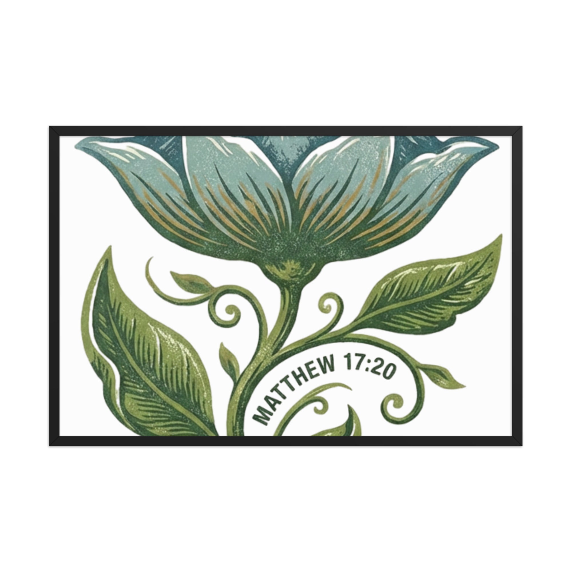 Framed poster - Seedandsoulful