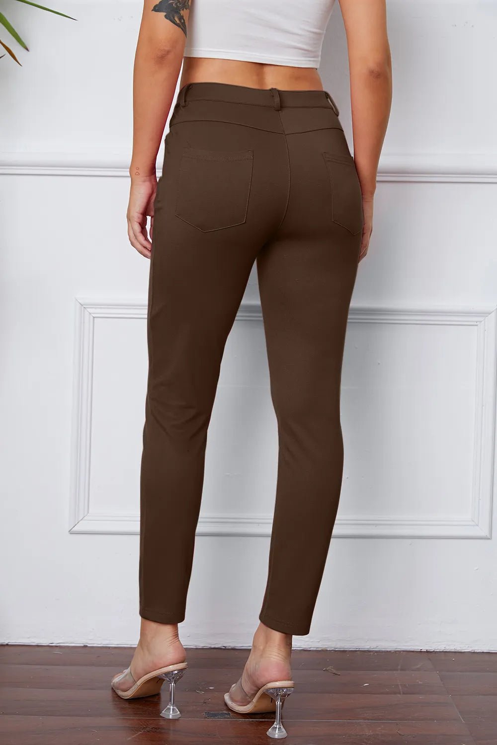 StretchyStitch Pants by Basic Bae - Seedandsoulful