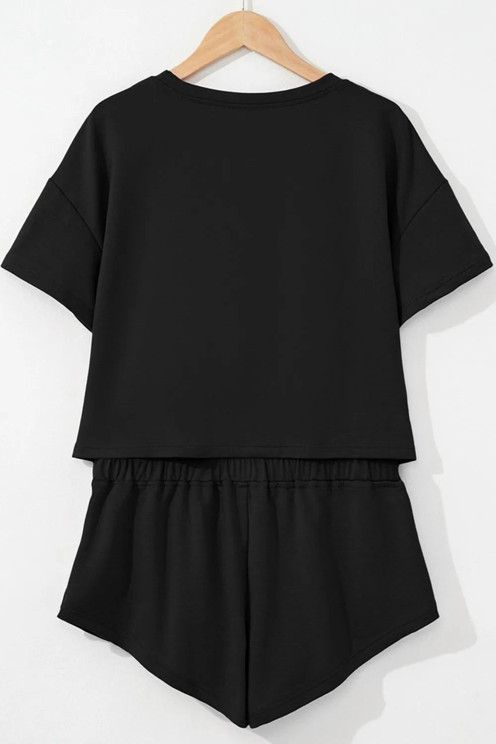 USA Graphic T-Shirt and Shorts Set - Seedandsoulful