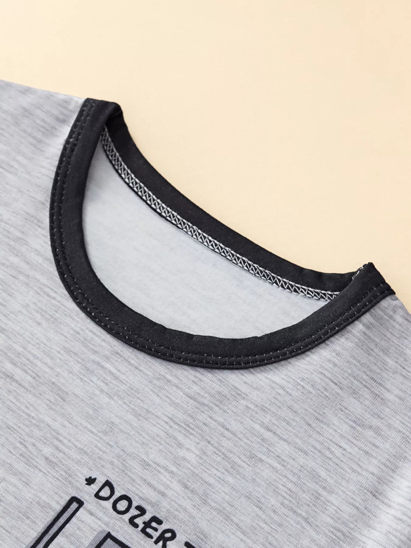 Children's Dozer Truck Tee and Shorts Set - Seedandsoulful