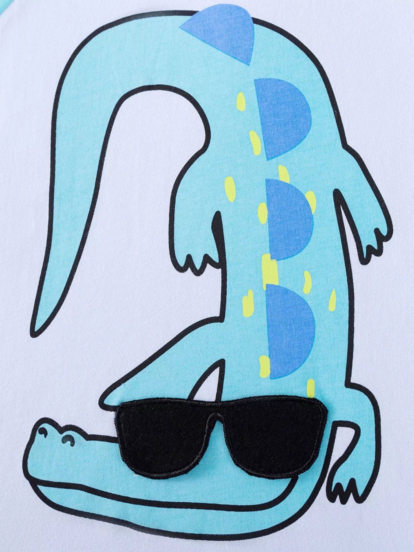 Children's Animal Round Neck Top and Shorts Set - Seedandsoulful