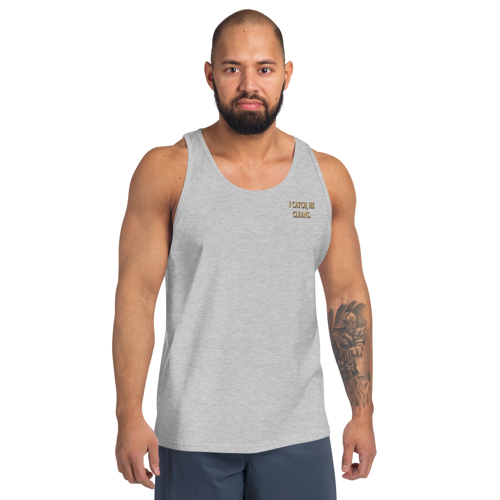 Men's Faith Tank Top | Seedandsoulful Soft Cotton Blend Muscle Tee - Seedandsoulful