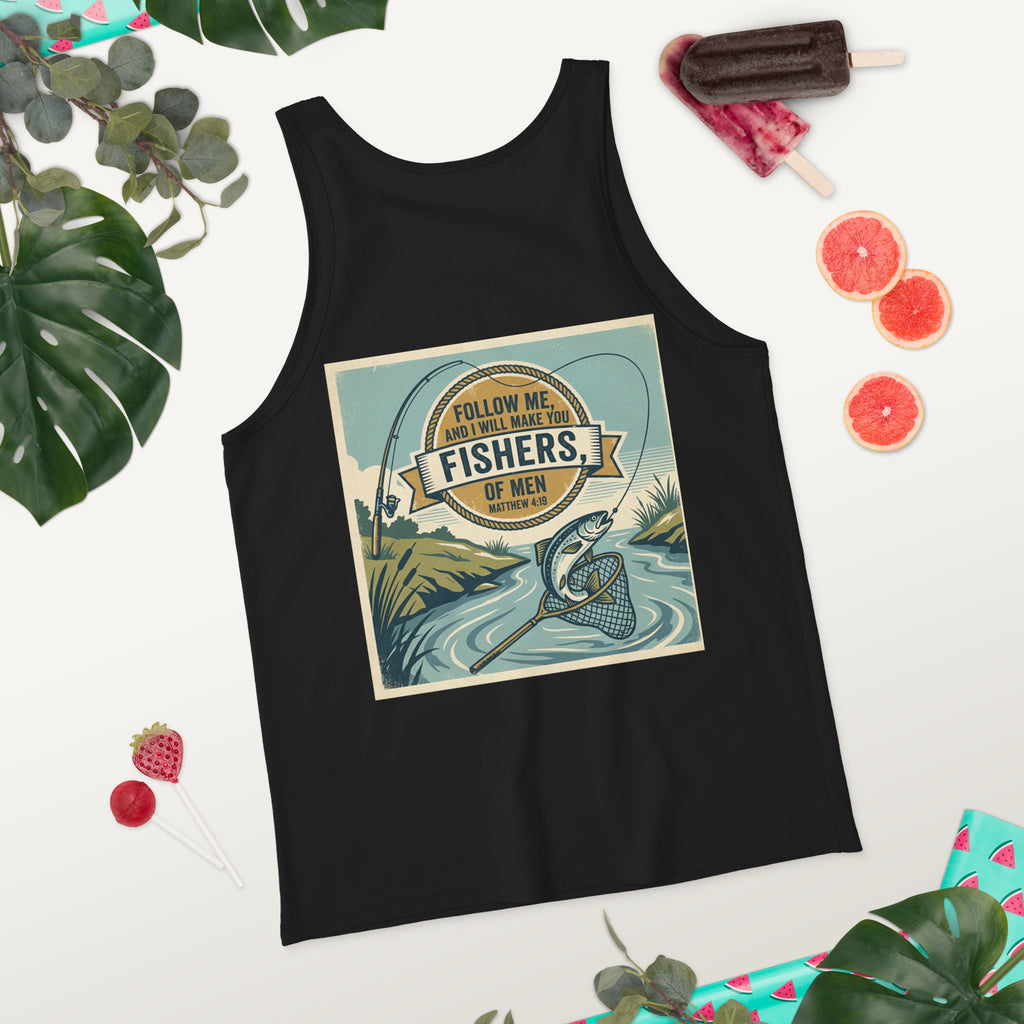 Men's Faith Tank Top | Seedandsoulful Soft Cotton Blend Muscle Tee - Seedandsoulful