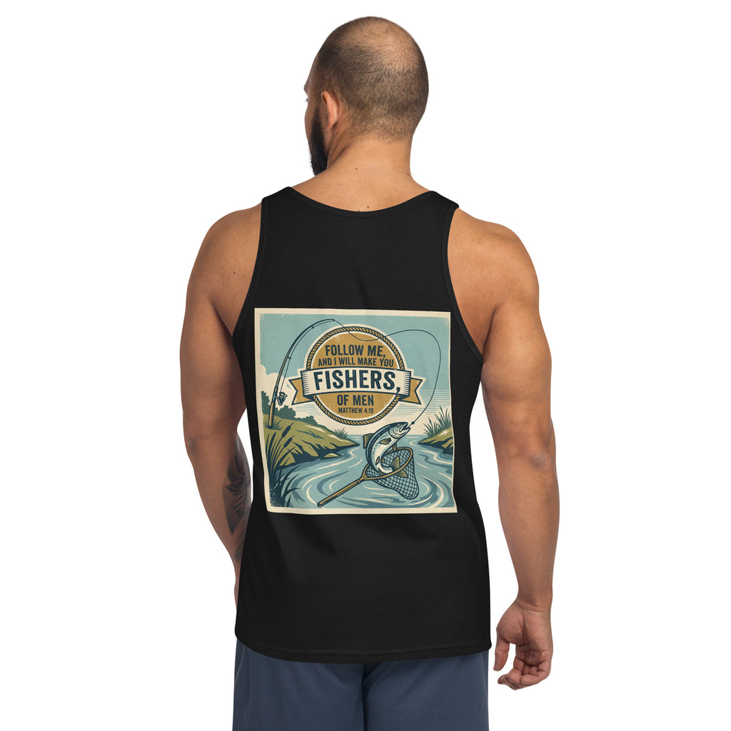 Men's Faith Tank Top | Seedandsoulful Soft Cotton Blend Muscle Tee - Seedandsoulful