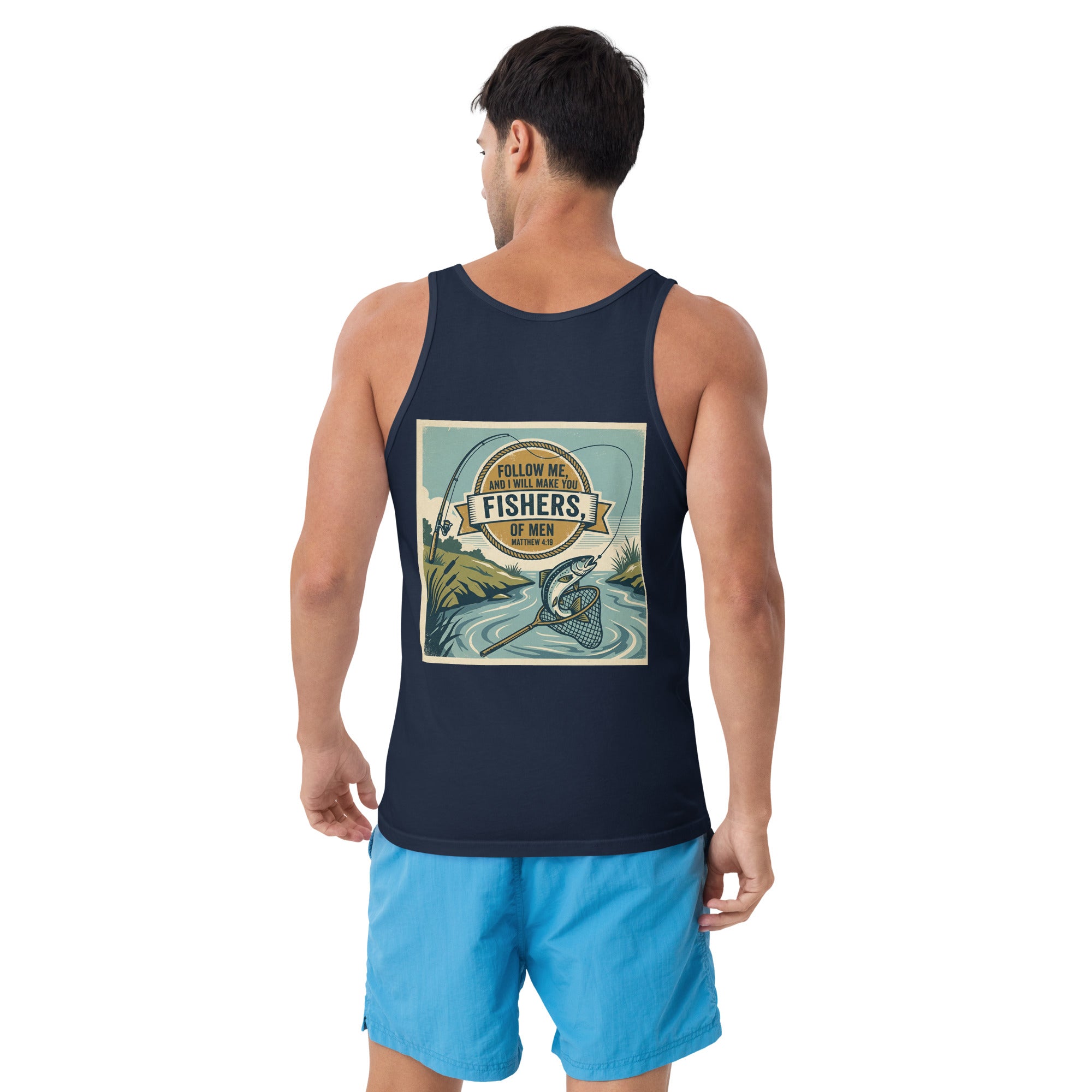 Men's Faith Tank Top | Seedandsoulful Soft Cotton Blend Muscle Tee - Seedandsoulful