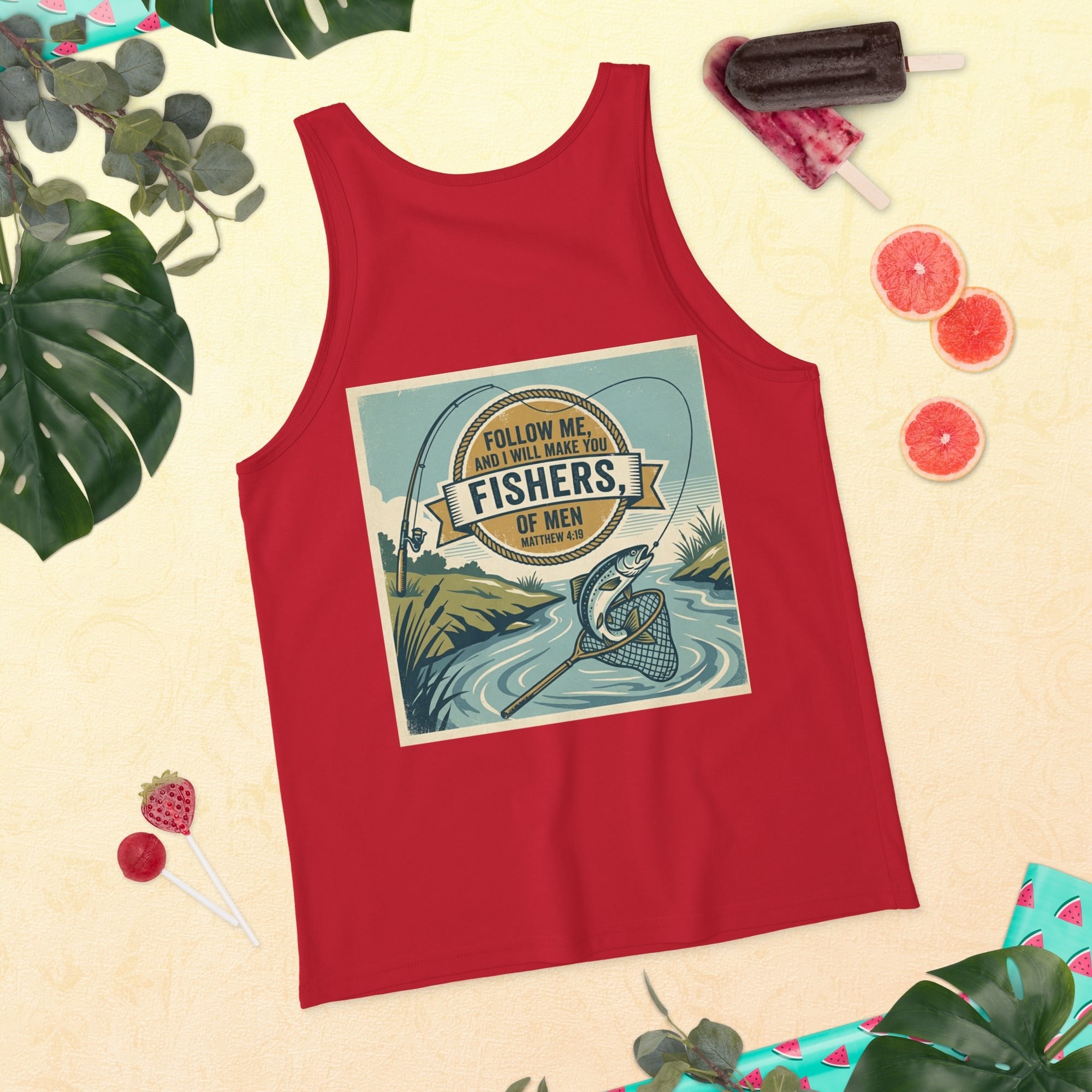 Men's Faith Tank Top | Seedandsoulful Soft Cotton Blend Muscle Tee - Seedandsoulful