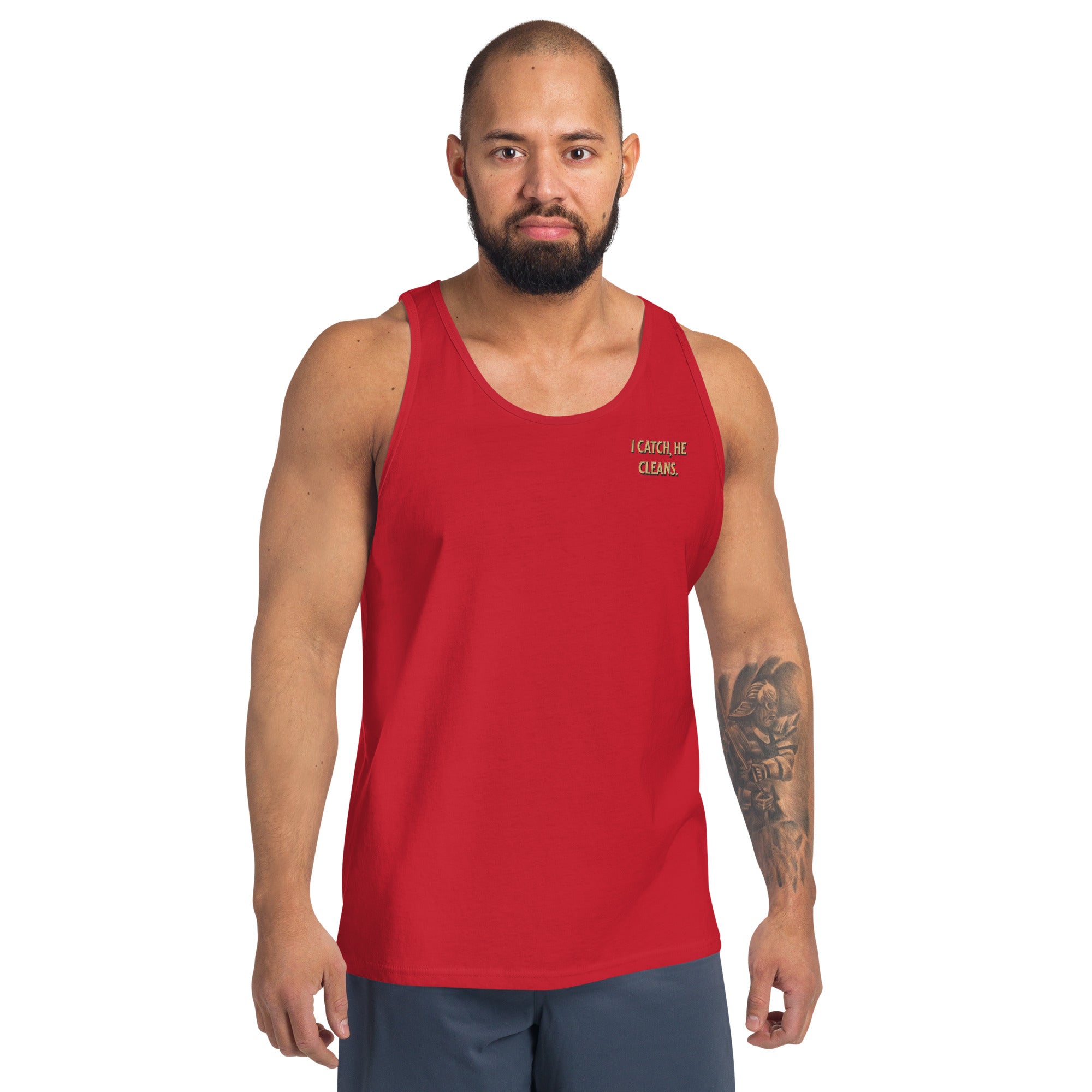 Men's Faith Tank Top | Seedandsoulful Soft Cotton Blend Muscle Tee - Seedandsoulful