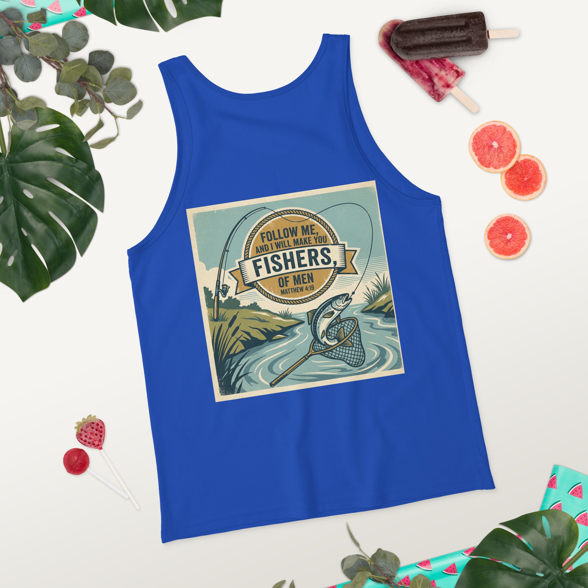 Men's Faith Tank Top | Seedandsoulful Soft Cotton Blend Muscle Tee - Seedandsoulful