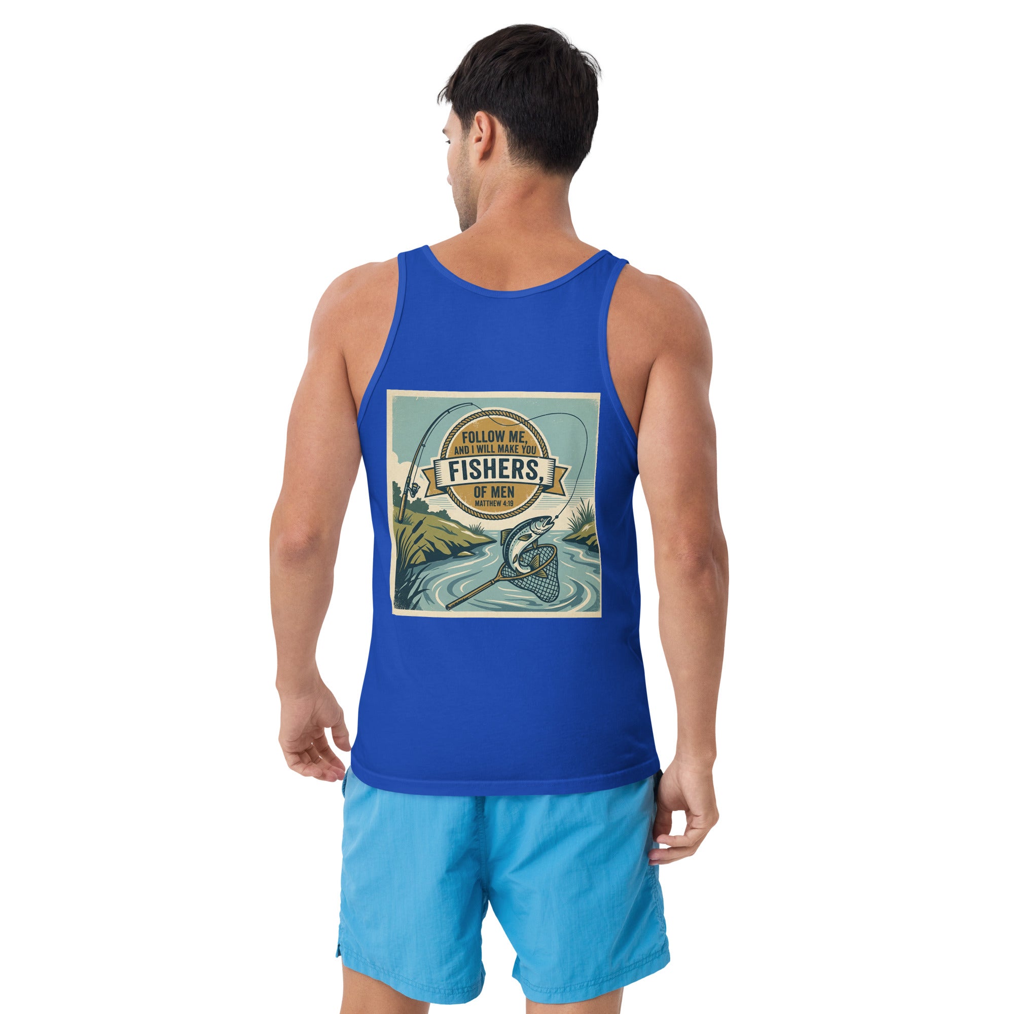 Men's Faith Tank Top | Seedandsoulful Soft Cotton Blend Muscle Tee - Seedandsoulful