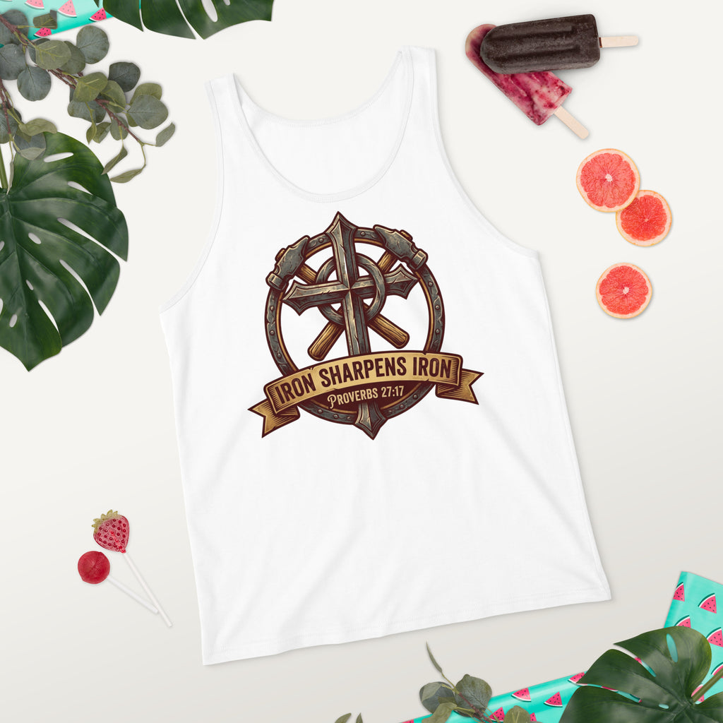 Men's Faith Tank Top | Seedandsoulful Soft Cotton Muscle Tee - Seedandsoulful