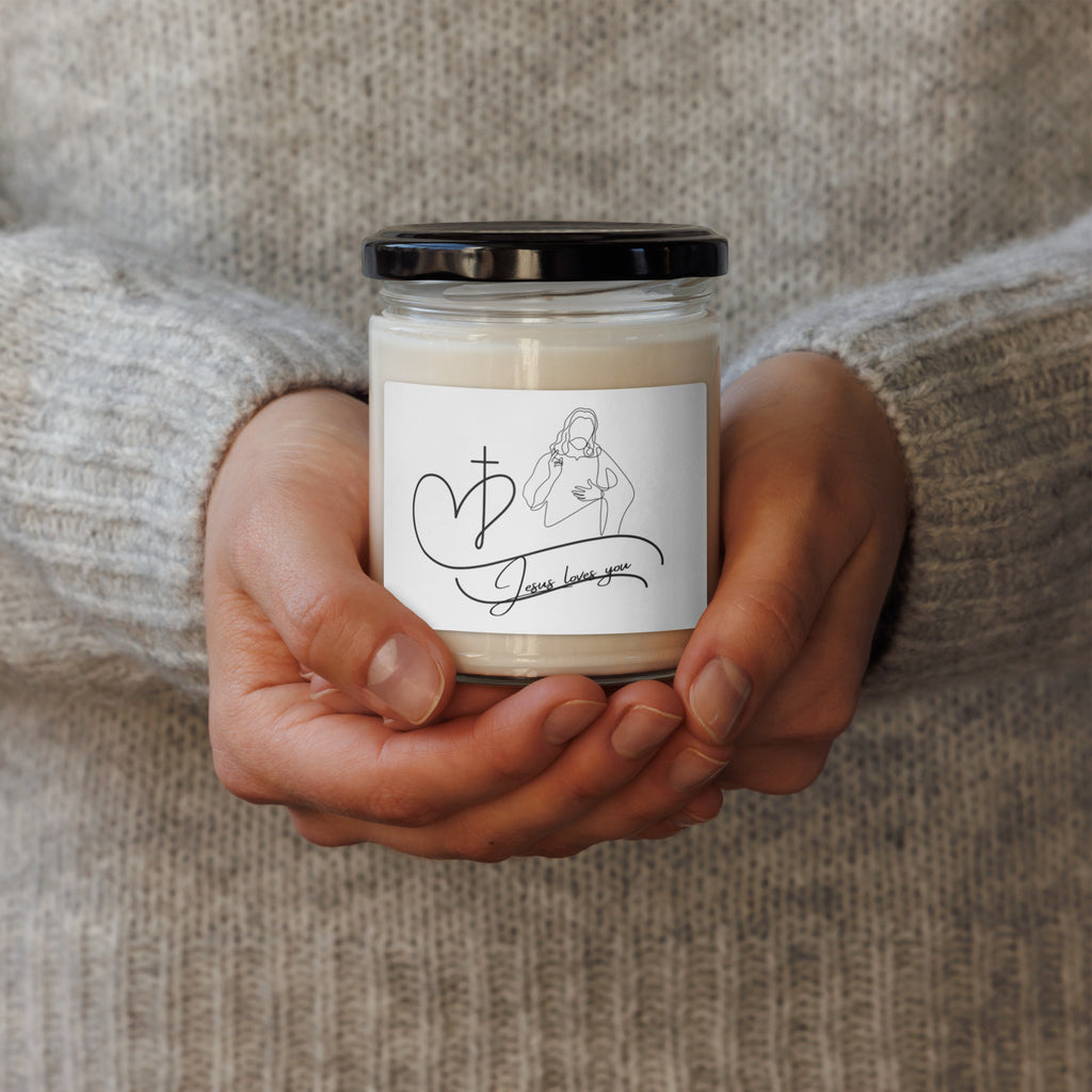 Scented soy candle - Seedandsoulful