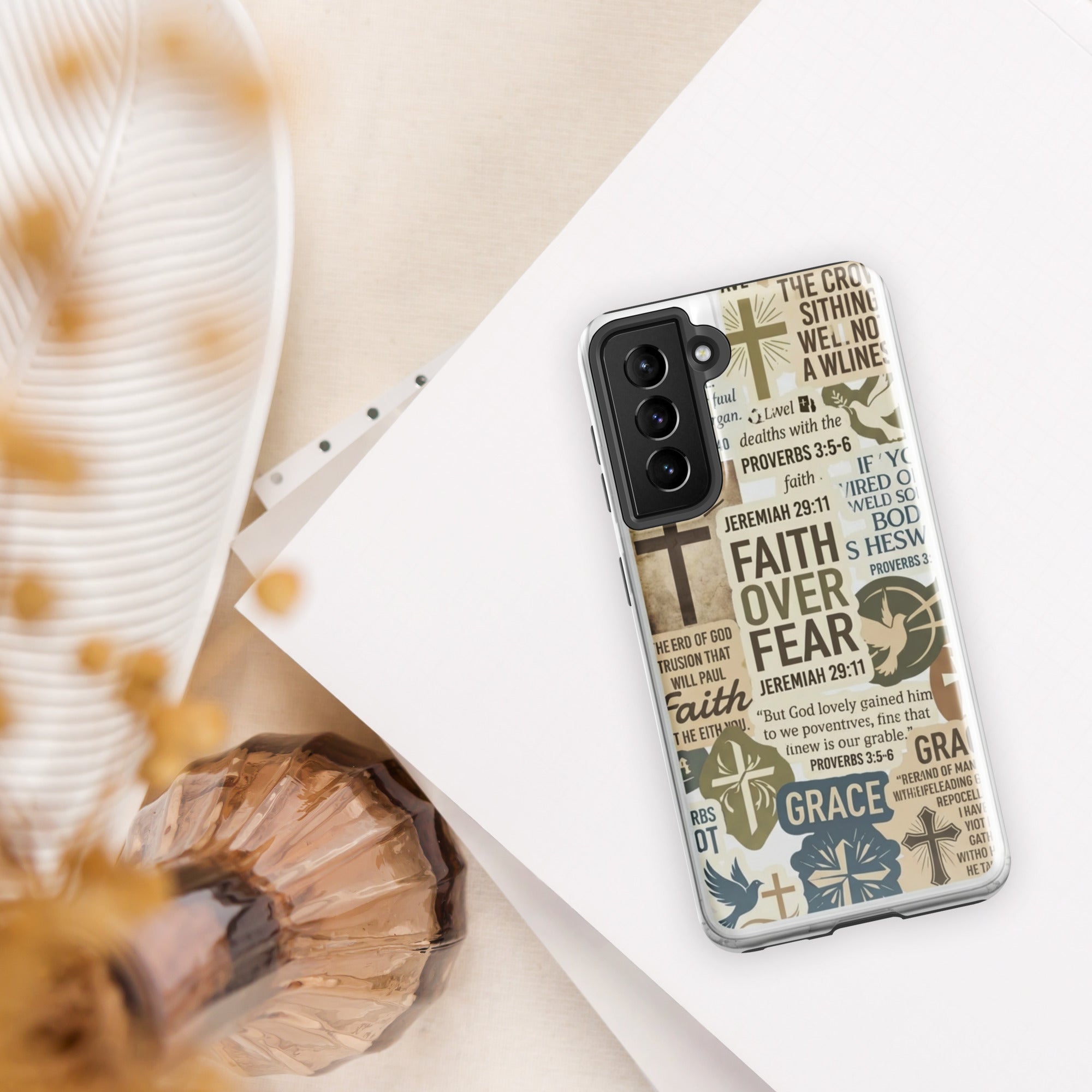 Faith - Forward Samsung® Phone Case | Premium Protection - Seedandsoulful