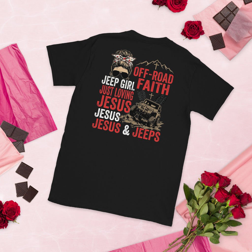 Short - Sleeve Unisex Faith T-Shirt | Seedandsoulful Soft Cotton Tee - Seedandsoulful