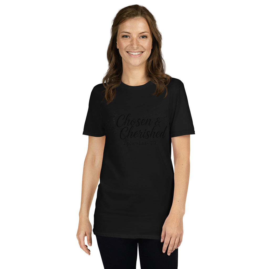 Faith Bridesmaid T-Shirt | Chosen & Cherished | Christian Bridal Party Tee | Seedandsoulful - Seedandsoulful
