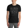 Faith Best Man T-Shirt | As Iron Sharpens Iron | Christian Wedding Party Tee | Seedandsoulful - Seedandsoulful