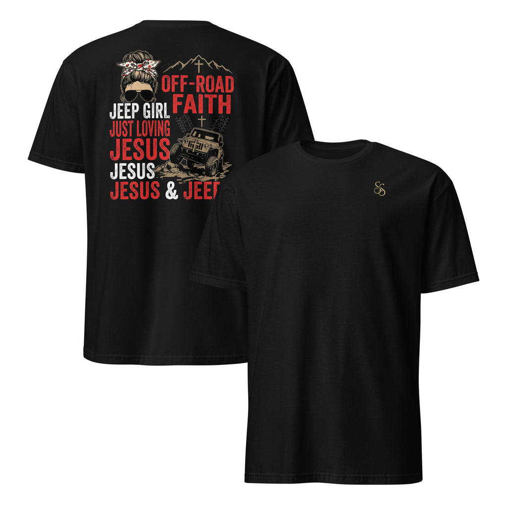 Short - Sleeve Unisex Faith T-Shirt | Seedandsoulful Soft Cotton Tee - Seedandsoulful