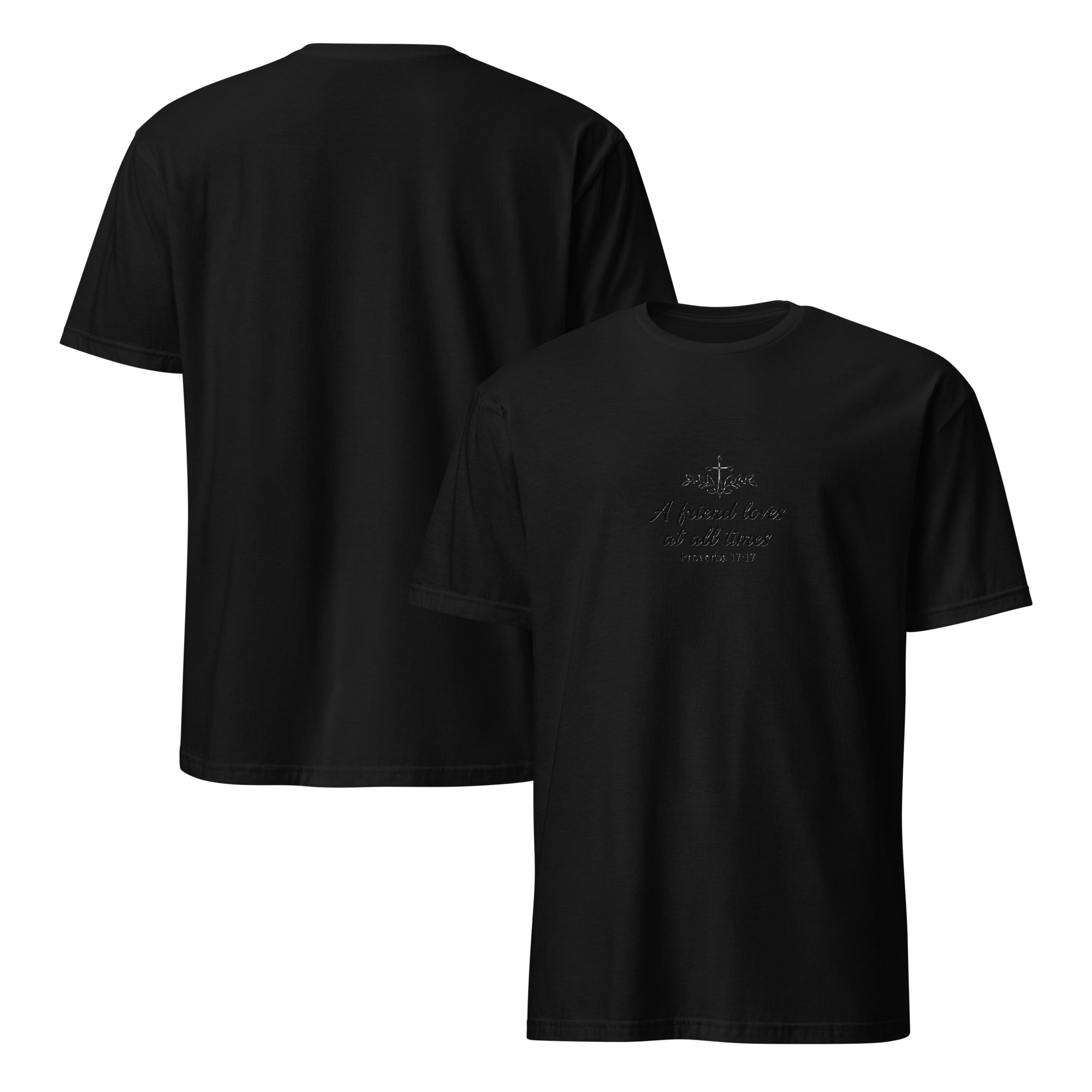 Faith Maid of Honor T-Shirt | A Friend Loves at All Times | Christian Bridal Party Tee | Seedandsoulful - Seedandsoulful