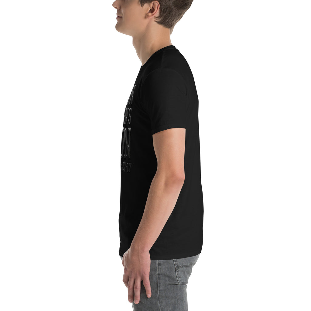 Faith Best Man T-Shirt | As Iron Sharpens Iron | Christian Wedding Party Tee | Seedandsoulful - Seedandsoulful