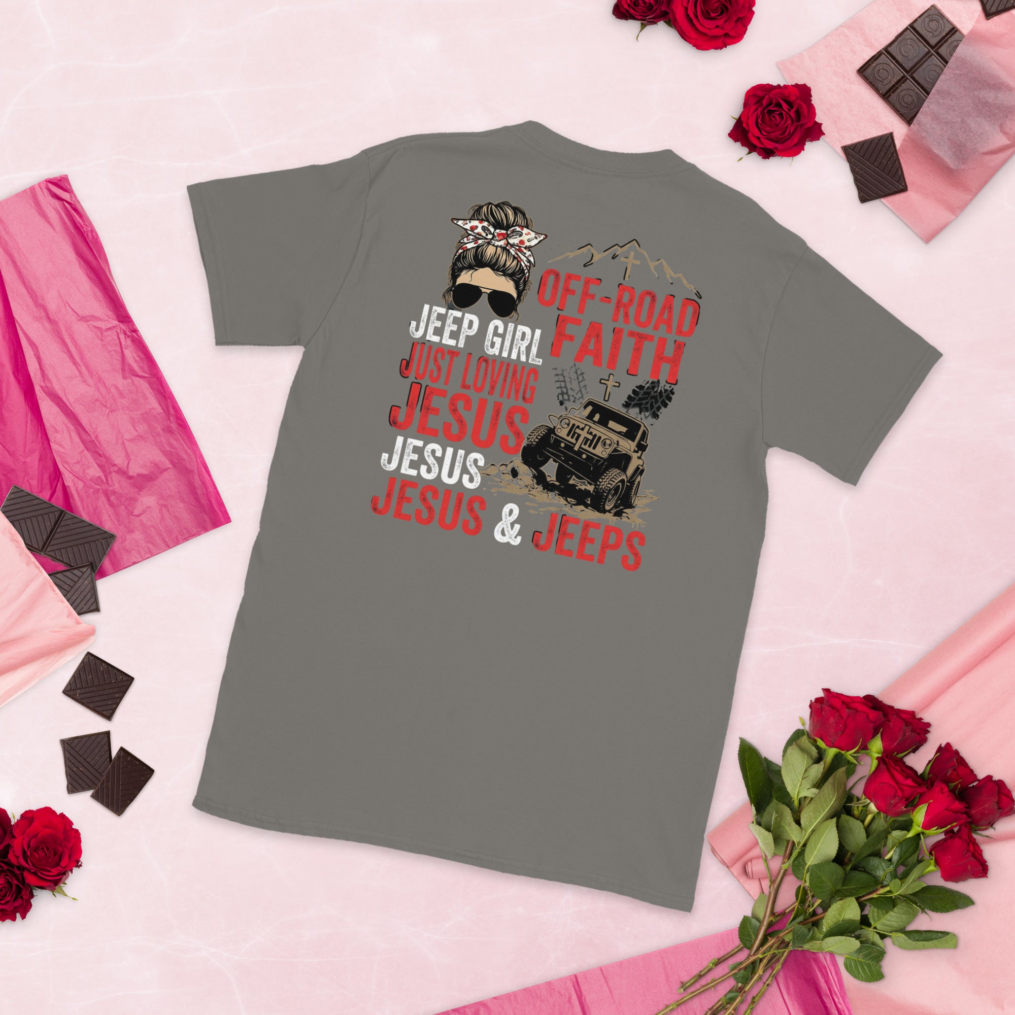 Short - Sleeve Unisex Faith T-Shirt | Seedandsoulful Soft Cotton Tee - Seedandsoulful