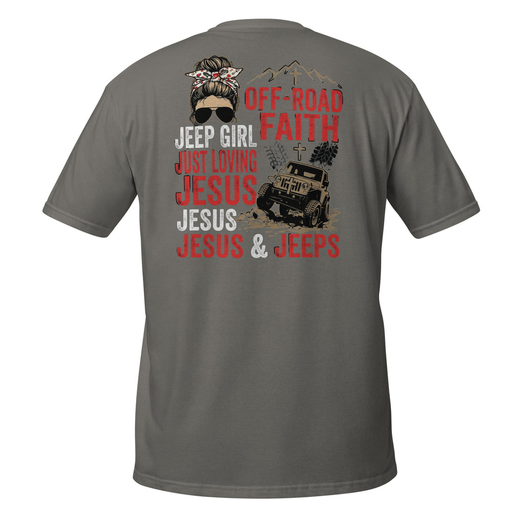 Short - Sleeve Unisex Faith T-Shirt | Seedandsoulful Soft Cotton Tee - Seedandsoulful