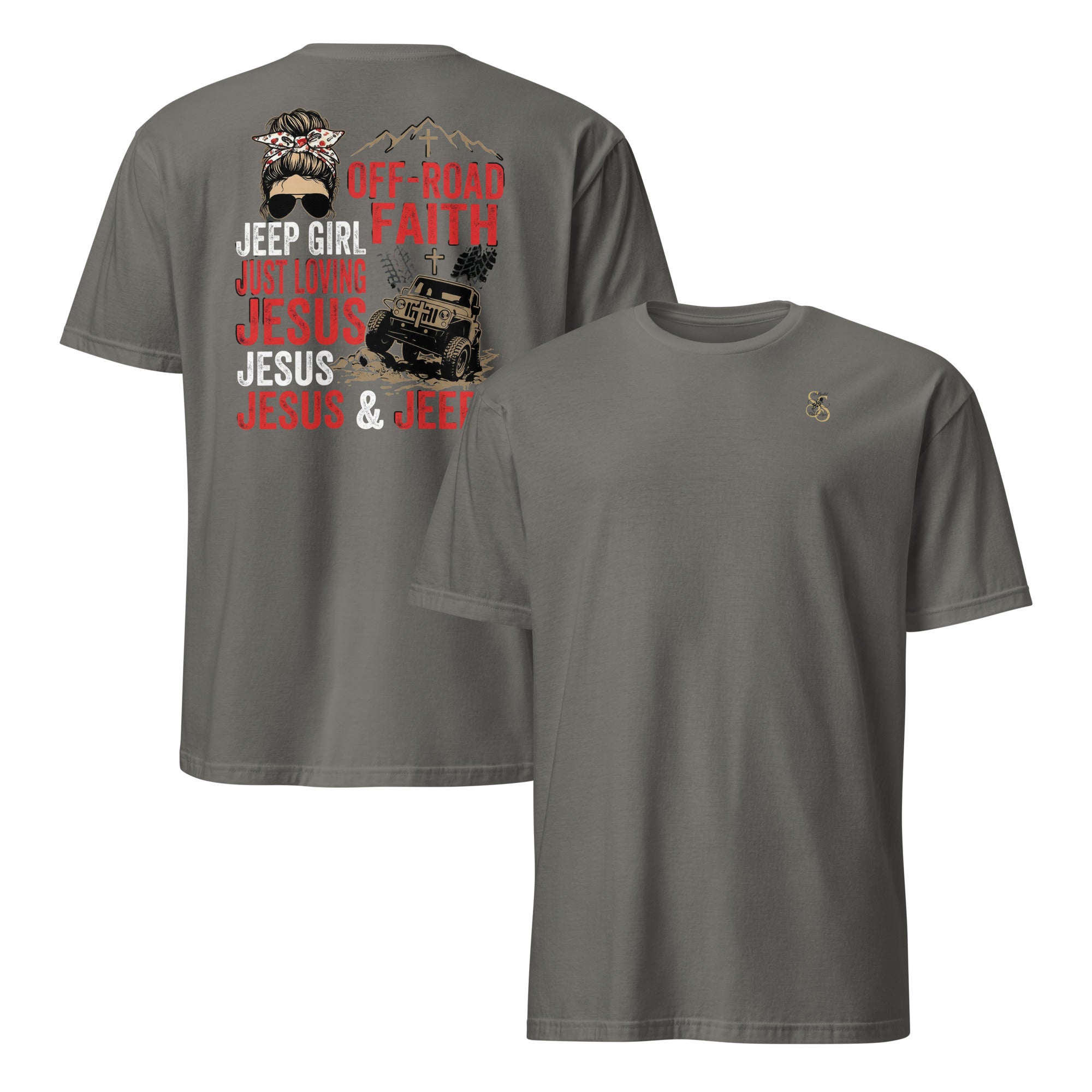 Short - Sleeve Unisex Faith T-Shirt | Seedandsoulful Soft Cotton Tee - Seedandsoulful