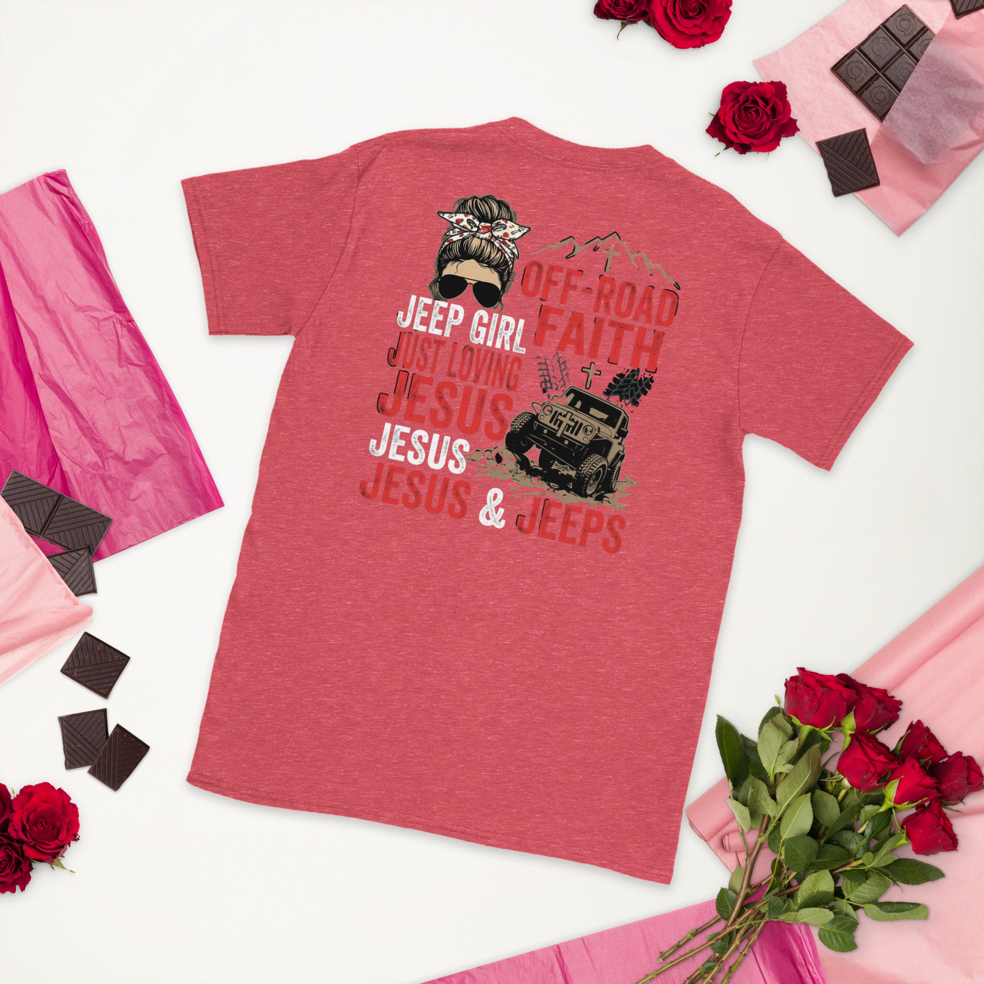 Short - Sleeve Unisex Faith T-Shirt | Seedandsoulful Soft Cotton Tee - Seedandsoulful