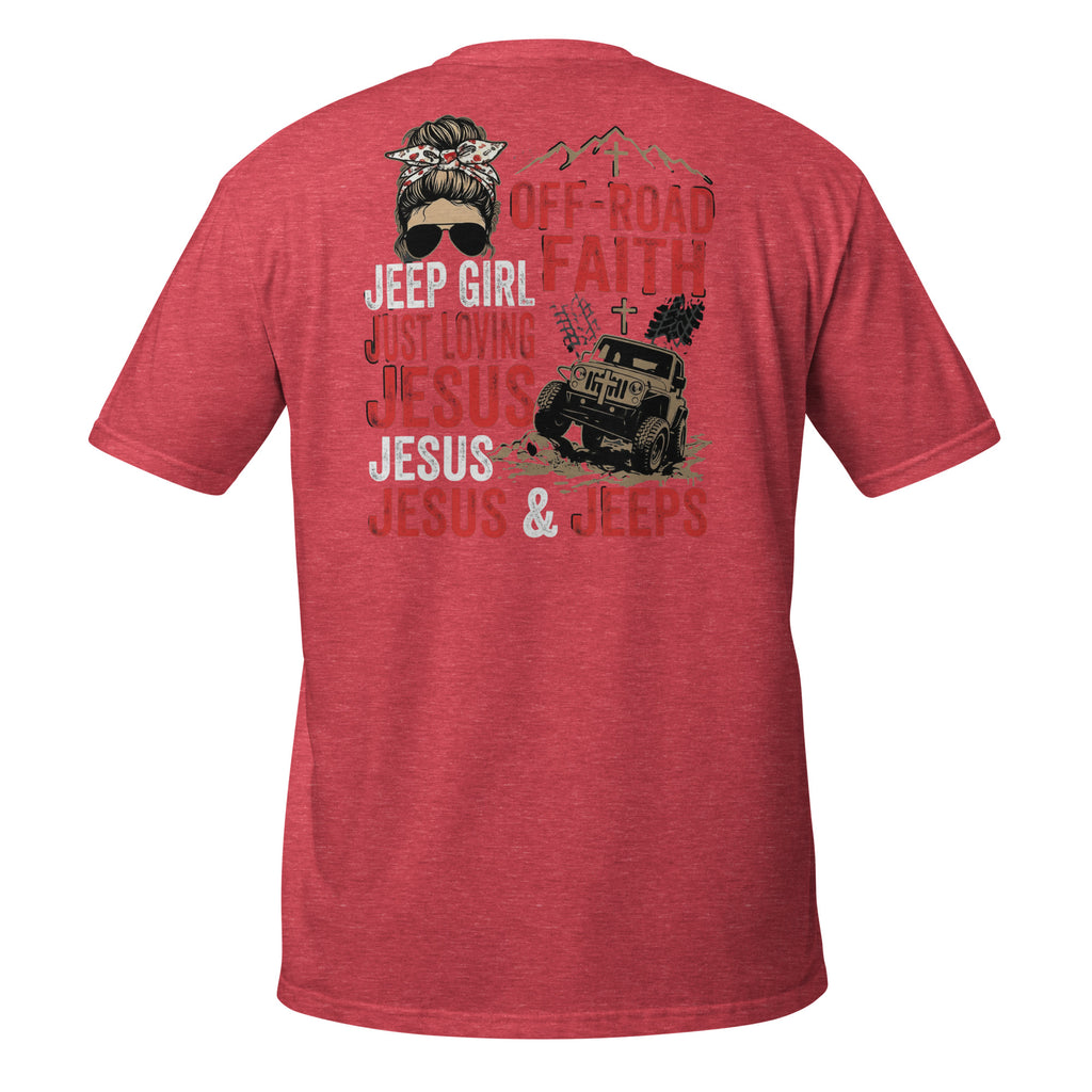 Short - Sleeve Unisex Faith T-Shirt | Seedandsoulful Soft Cotton Tee - Seedandsoulful