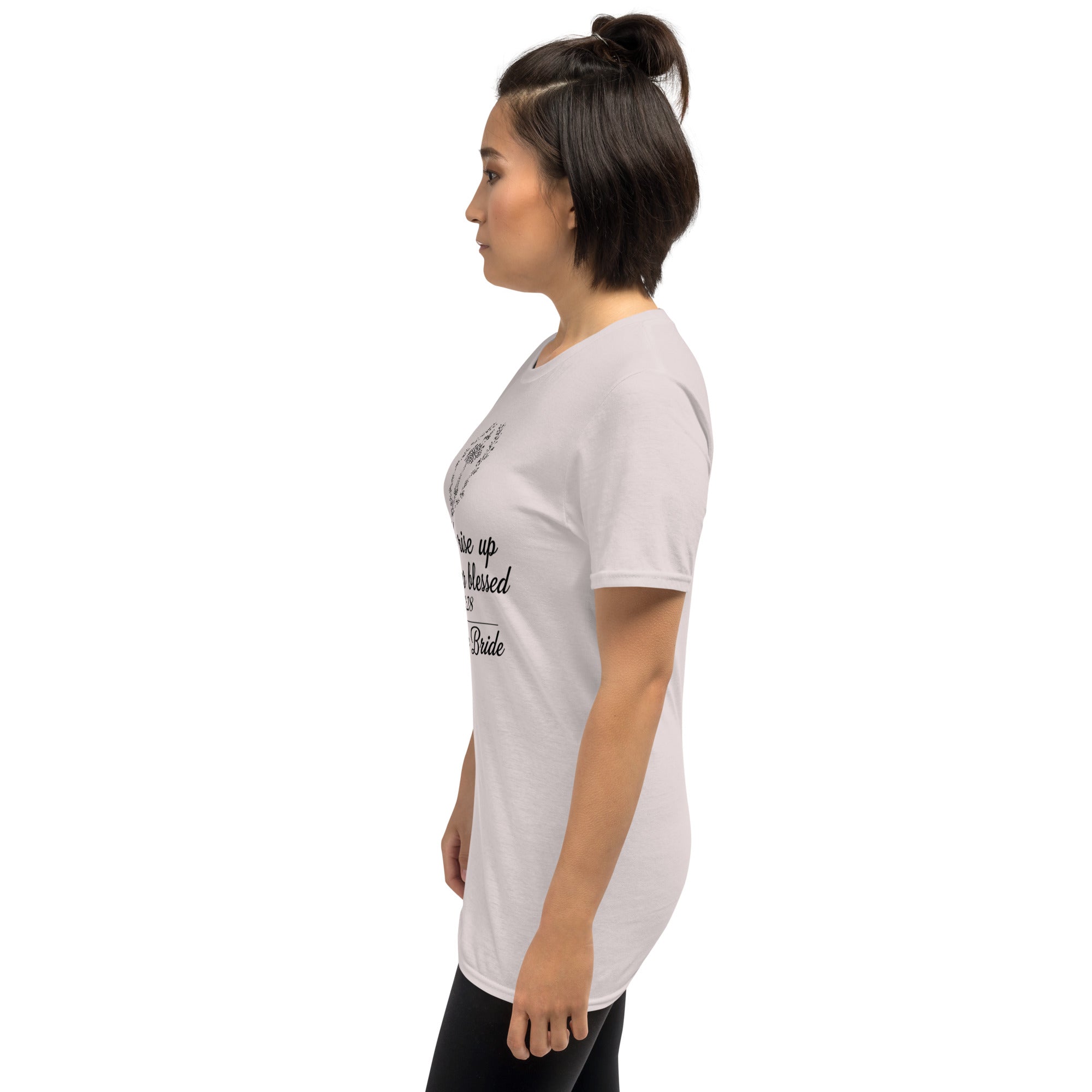 Faith Mother of the Bride T-Shirt | Her Children Rise Up | Christian Bridal Party Tee | Seedandsoulful - Seedandsoulful