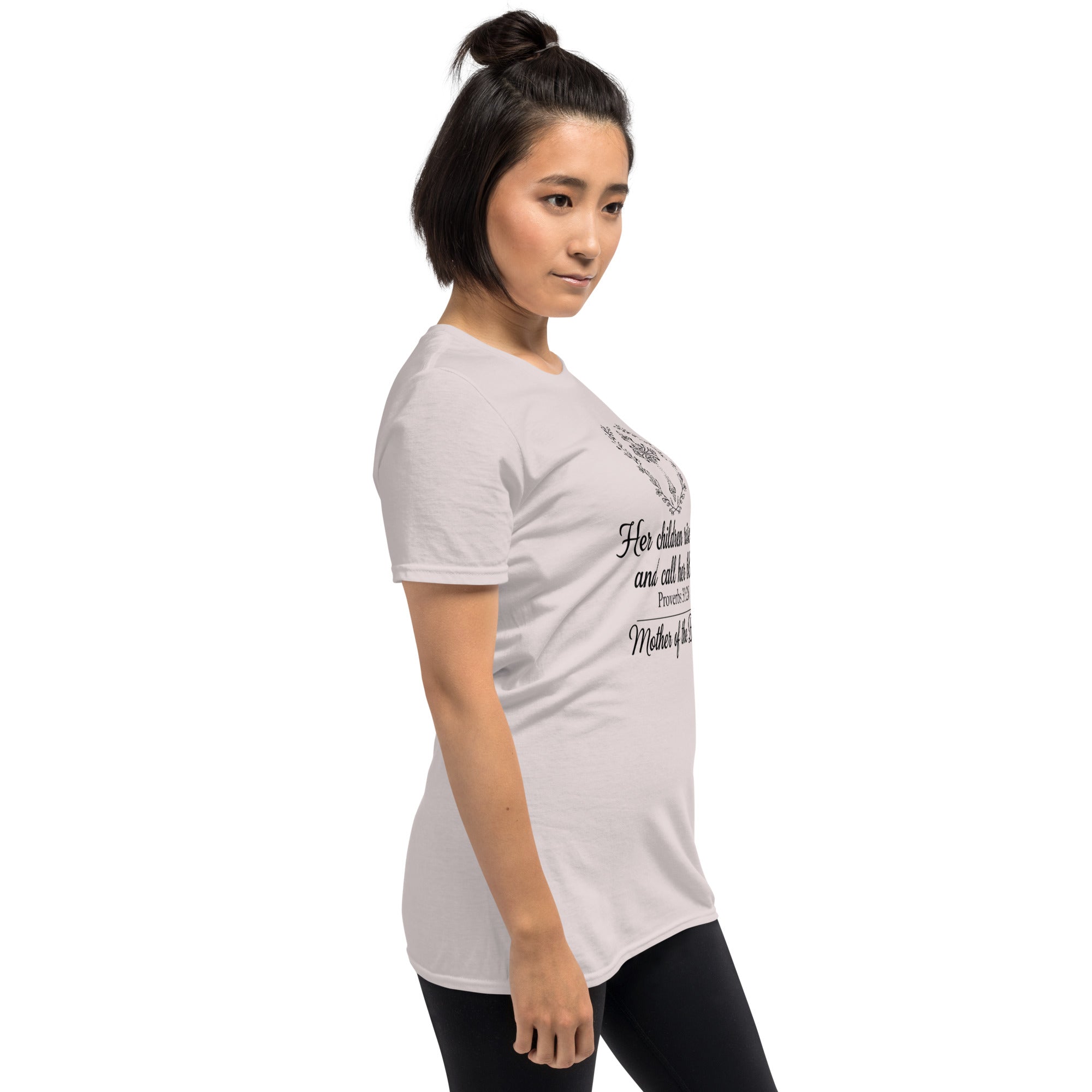 Faith Mother of the Bride T-Shirt | Her Children Rise Up | Christian Bridal Party Tee | Seedandsoulful - Seedandsoulful