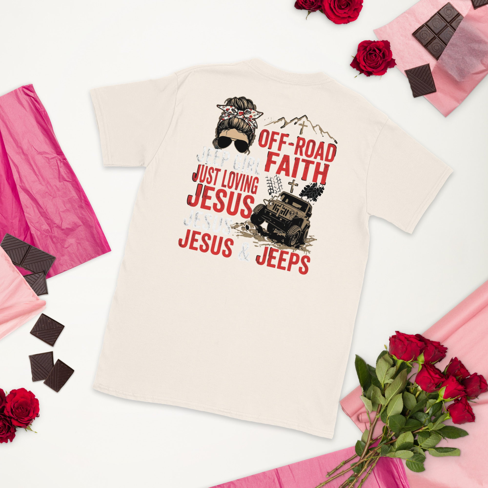Short - Sleeve Unisex Faith T-Shirt | Seedandsoulful Soft Cotton Tee - Seedandsoulful