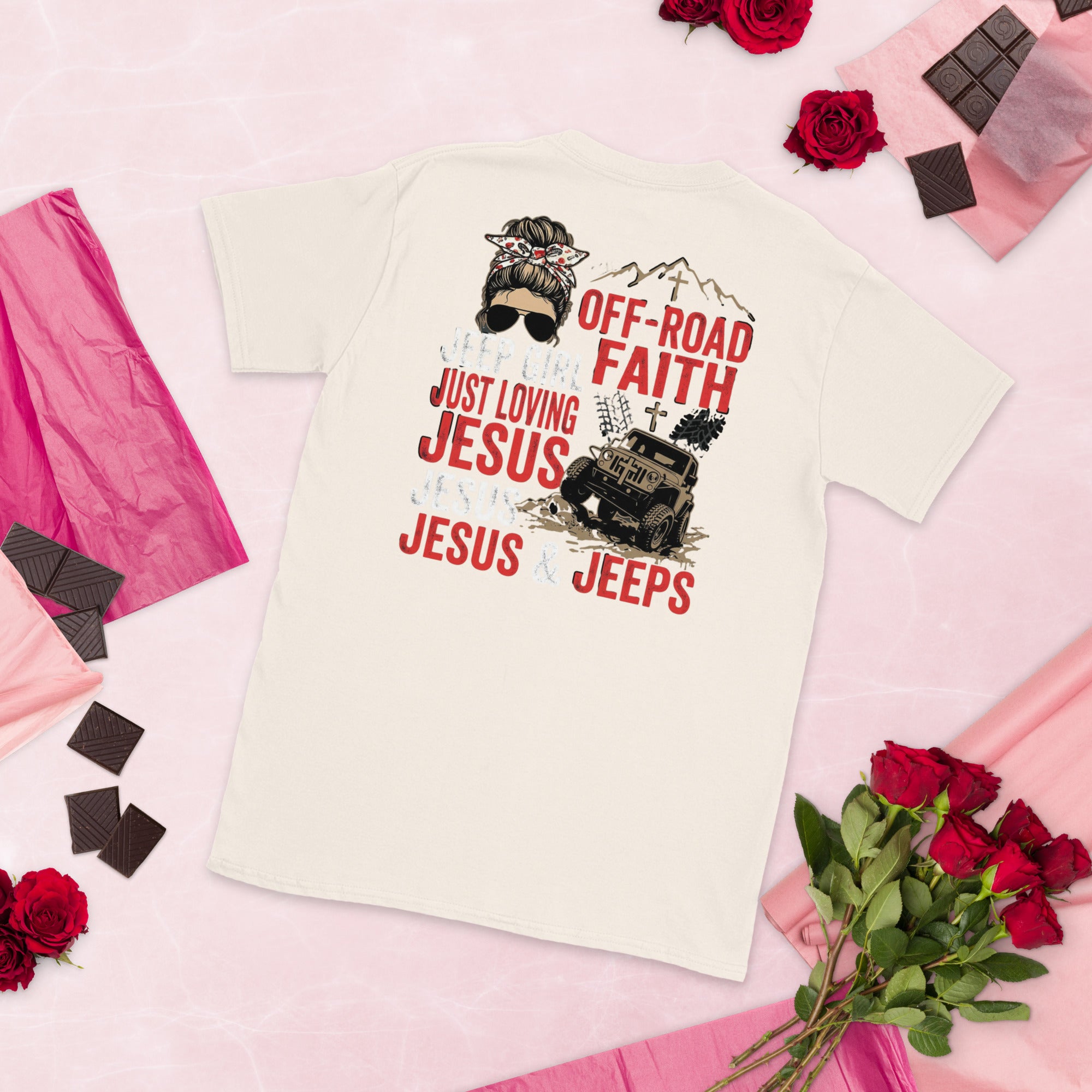 Short - Sleeve Unisex Faith T-Shirt | Seedandsoulful Soft Cotton Tee - Seedandsoulful