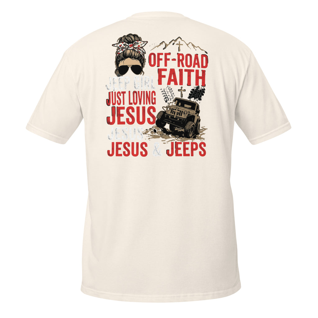 Short - Sleeve Unisex Faith T-Shirt | Seedandsoulful Soft Cotton Tee - Seedandsoulful