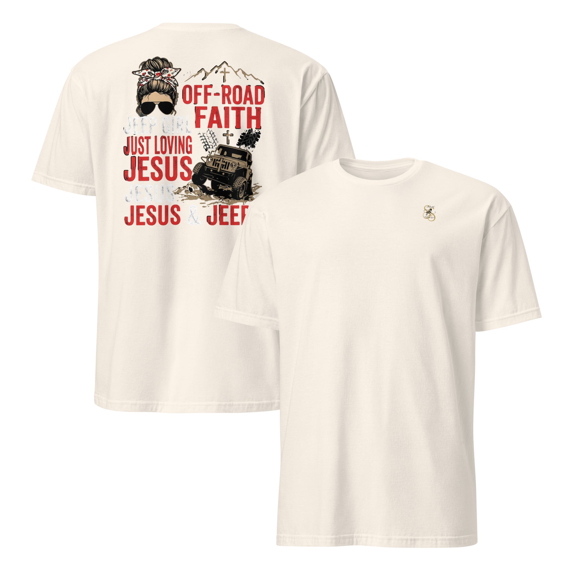 Short - Sleeve Unisex Faith T-Shirt | Seedandsoulful Soft Cotton Tee - Seedandsoulful