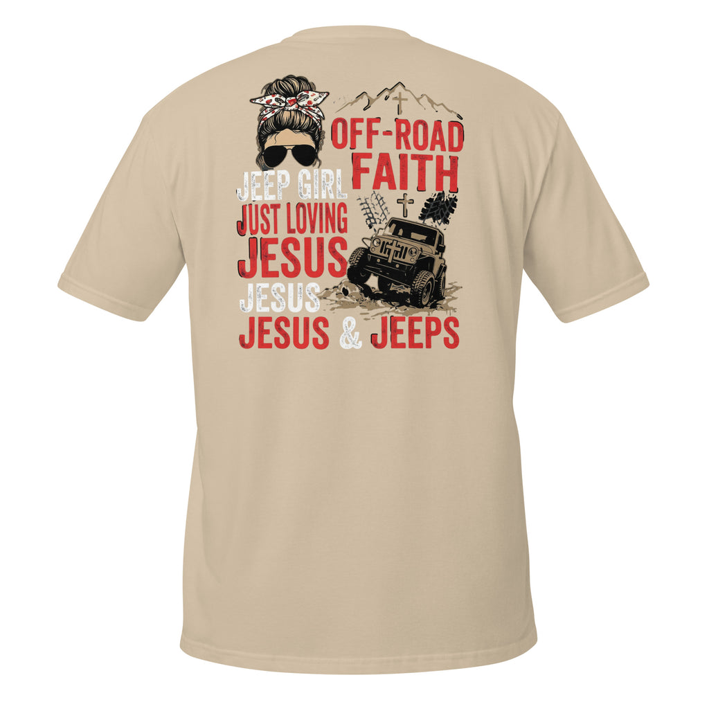 Short - Sleeve Unisex Faith T-Shirt | Seedandsoulful Soft Cotton Tee - Seedandsoulful