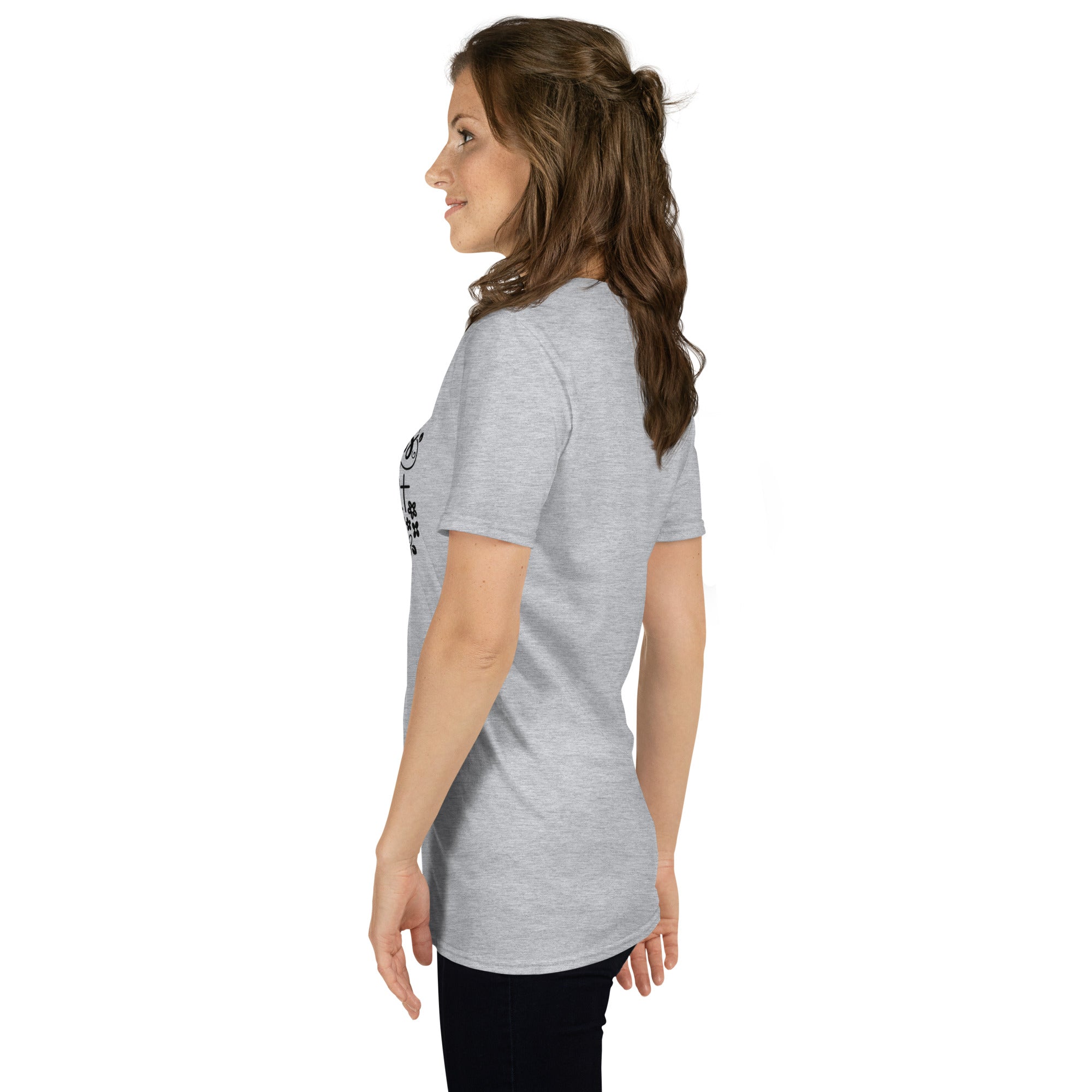 Faith Flower Girl T-Shirt | She Walks in Grace | Youth Sizes | Christian Bridal Party Tee | Seedandsoulful - Seedandsoulful
