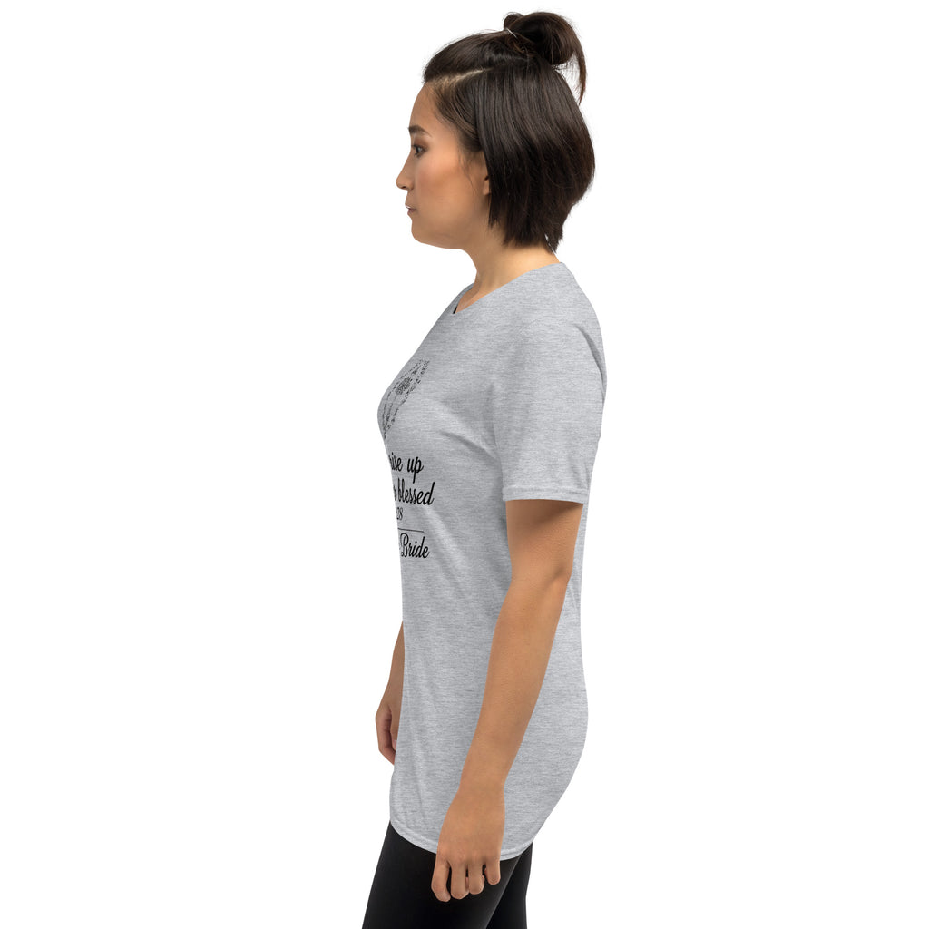 Faith Mother of the Bride T-Shirt | Her Children Rise Up | Christian Bridal Party Tee | Seedandsoulful - Seedandsoulful