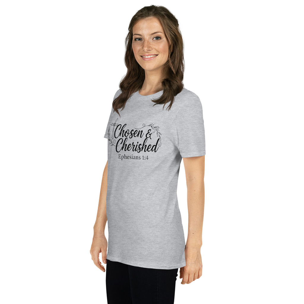 Faith Bridesmaid T-Shirt | Chosen & Cherished | Christian Bridal Party Tee | Seedandsoulful - Seedandsoulful
