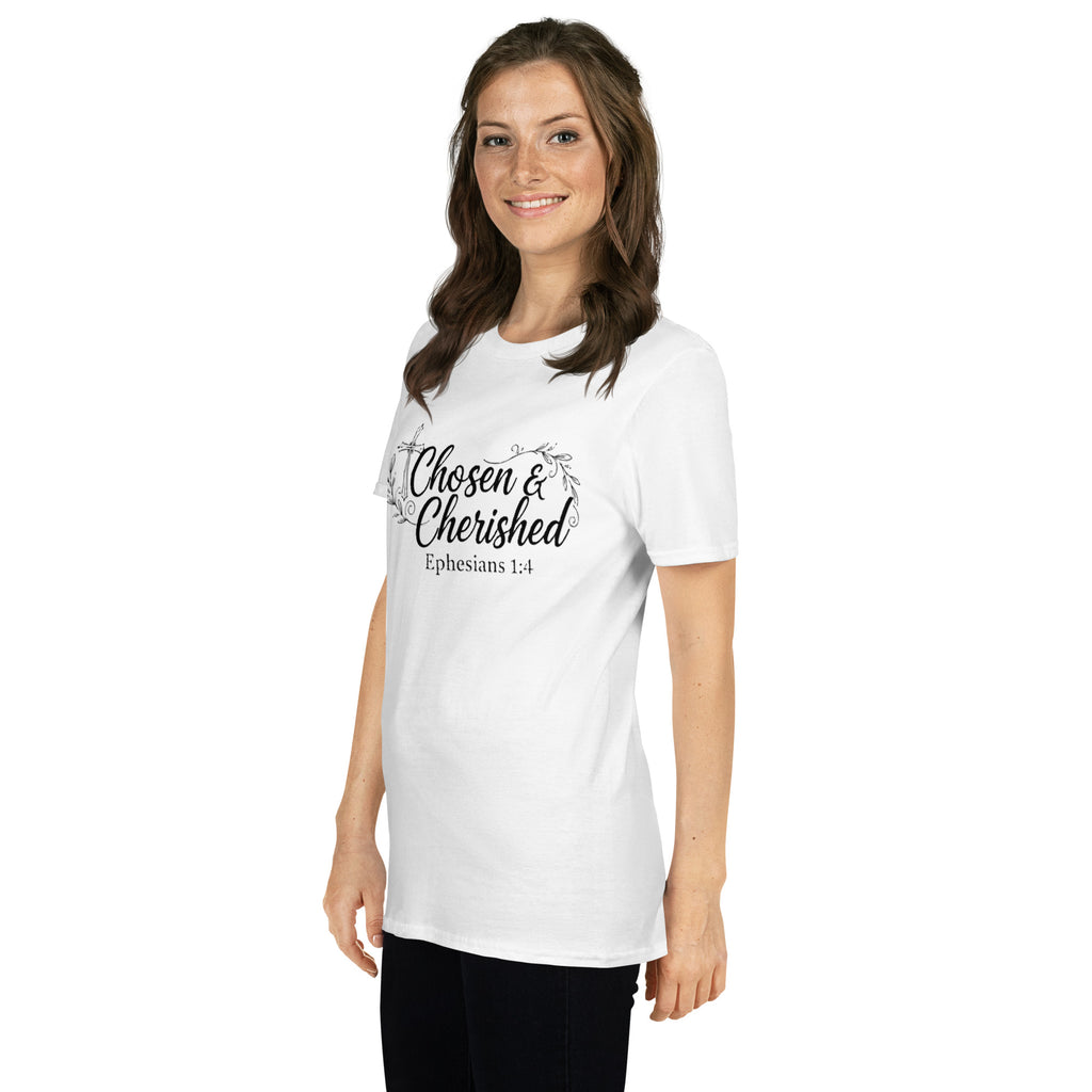 Faith Bridesmaid T-Shirt | Chosen & Cherished | Christian Bridal Party Tee | Seedandsoulful - Seedandsoulful