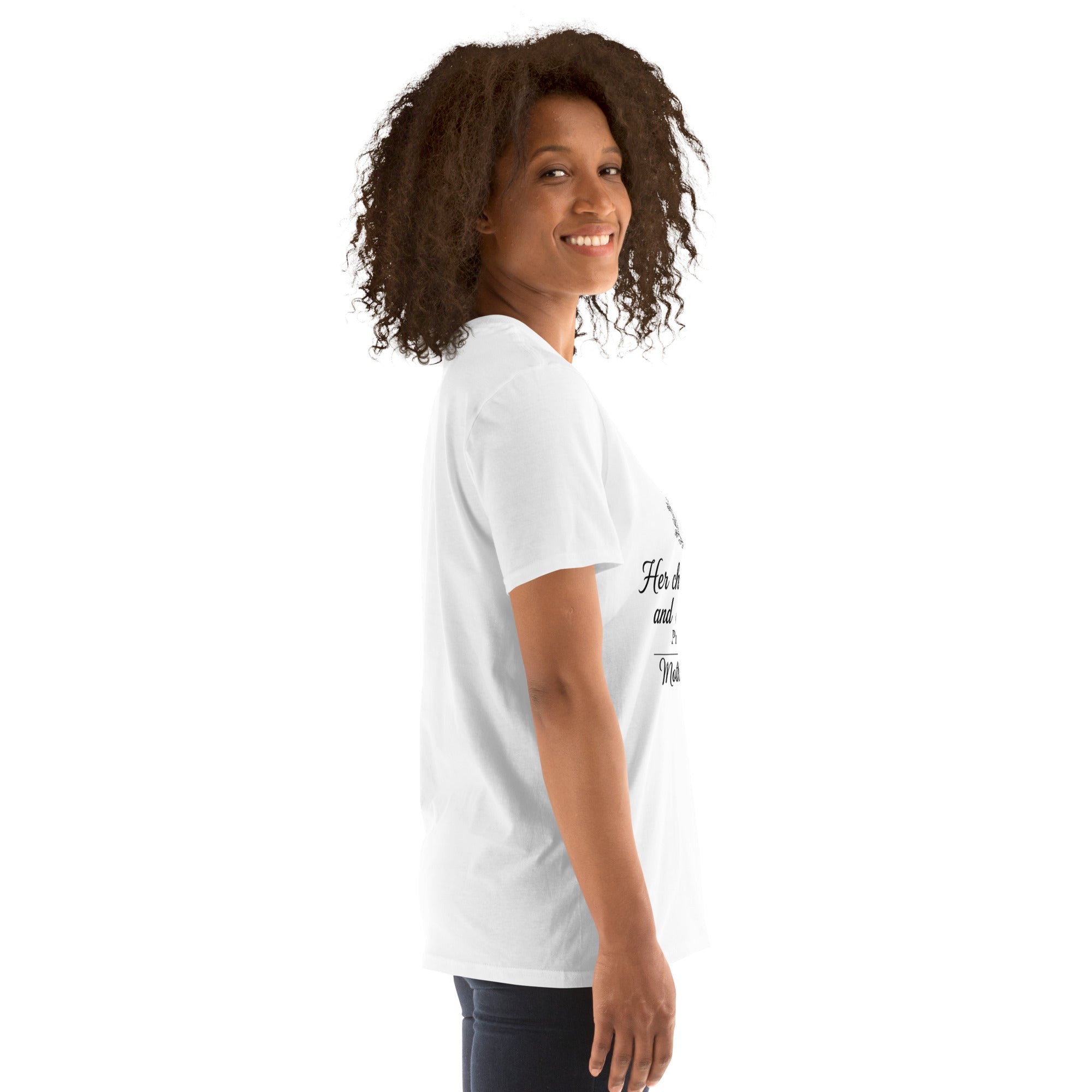 Faith Mother of the Groom T-Shirt | Her Children Rise Up | Christian Bridal Party Tee | Seedandsoulful - Seedandsoulful