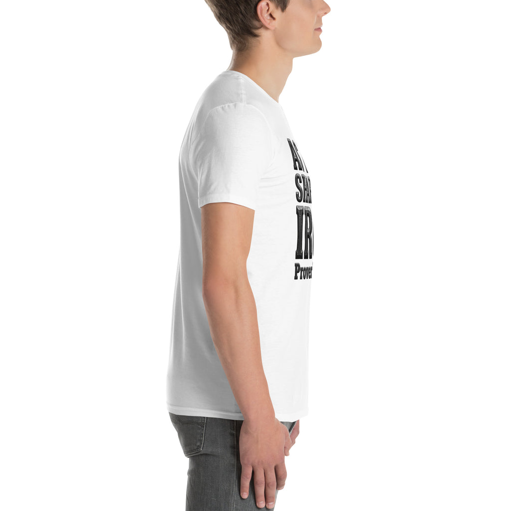 Faith Best Man T-Shirt | As Iron Sharpens Iron | Christian Wedding Party Tee | Seedandsoulful - Seedandsoulful