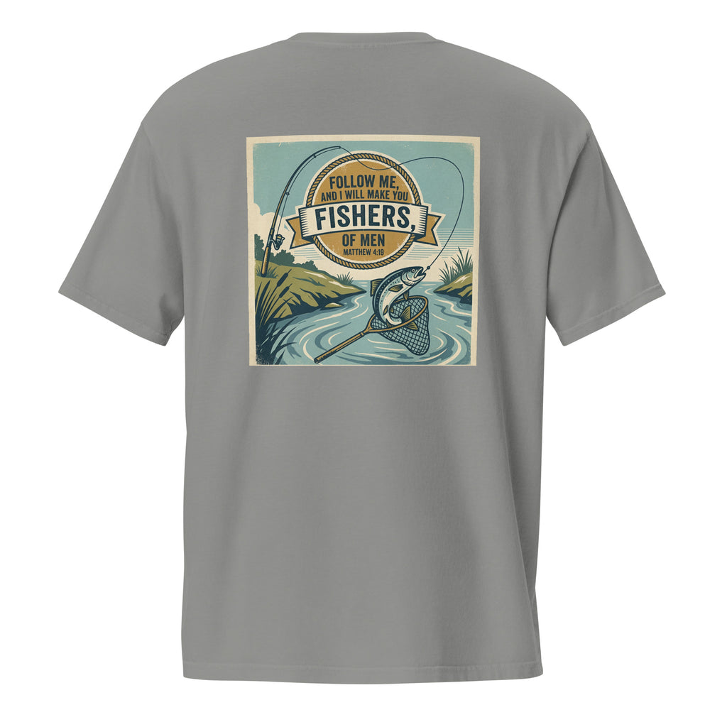 Unisex Faith Garment - Dyed Pocket T-Shirt | Seedandsoulful Soft Cotton Tee - Seedandsoulful