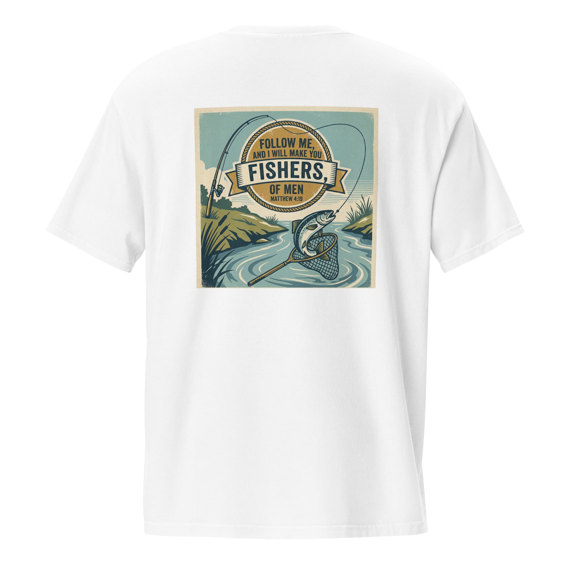 Unisex Faith Garment - Dyed Pocket T-Shirt | Seedandsoulful Soft Cotton Tee - Seedandsoulful