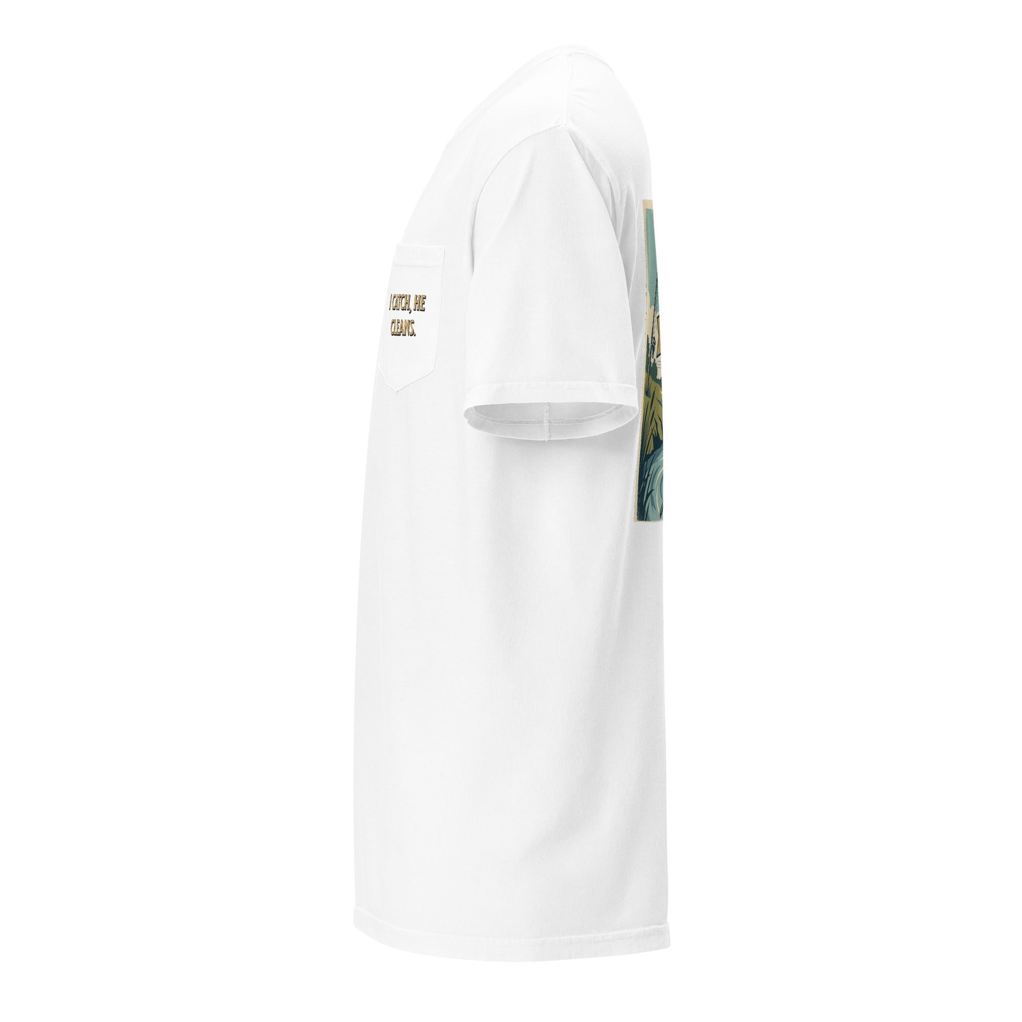 Unisex Faith Garment - Dyed Pocket T-Shirt | Seedandsoulful Soft Cotton Tee - Seedandsoulful