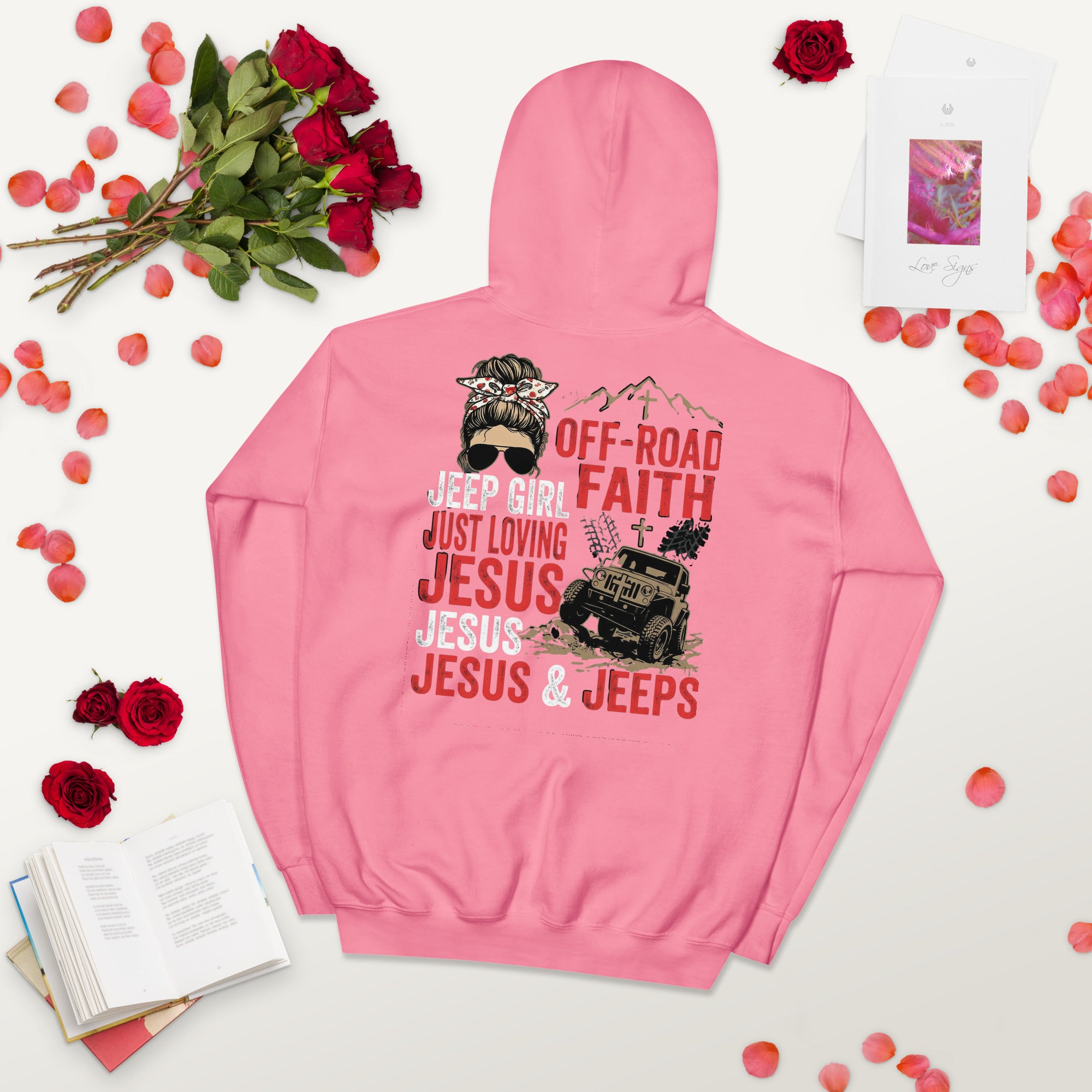 Unisex Faith Hoodie | Seedandsoulful Cozy Cotton Blend Pullover - Seedandsoulful
