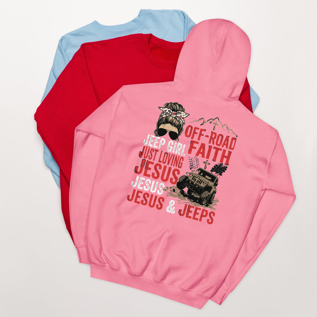 Unisex Faith Hoodie | Seedandsoulful Cozy Cotton Blend Pullover - Seedandsoulful