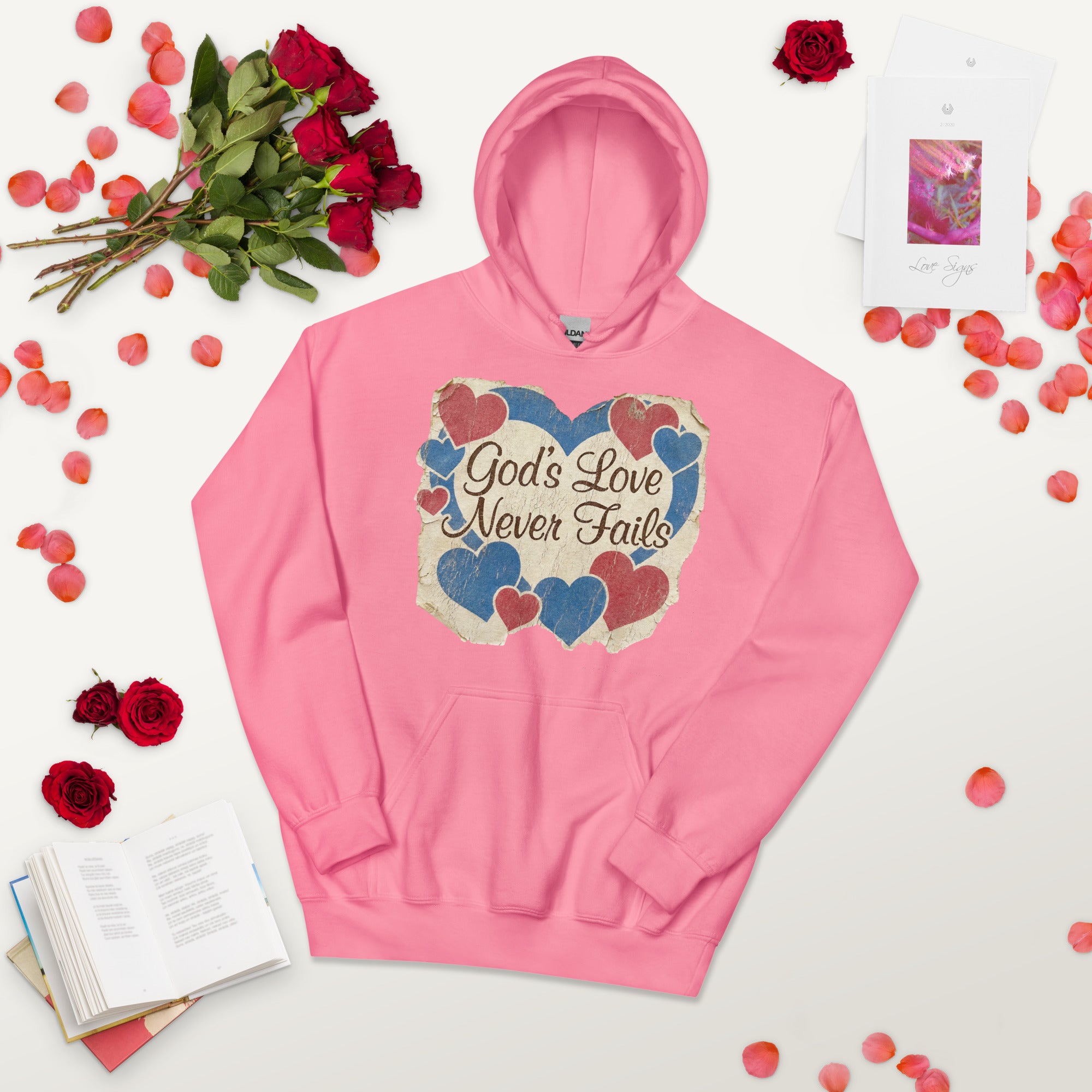 Unisex Faith Hoodie | Seedandsoulful Christian Pullover Sweatshirt - Seedandsoulful