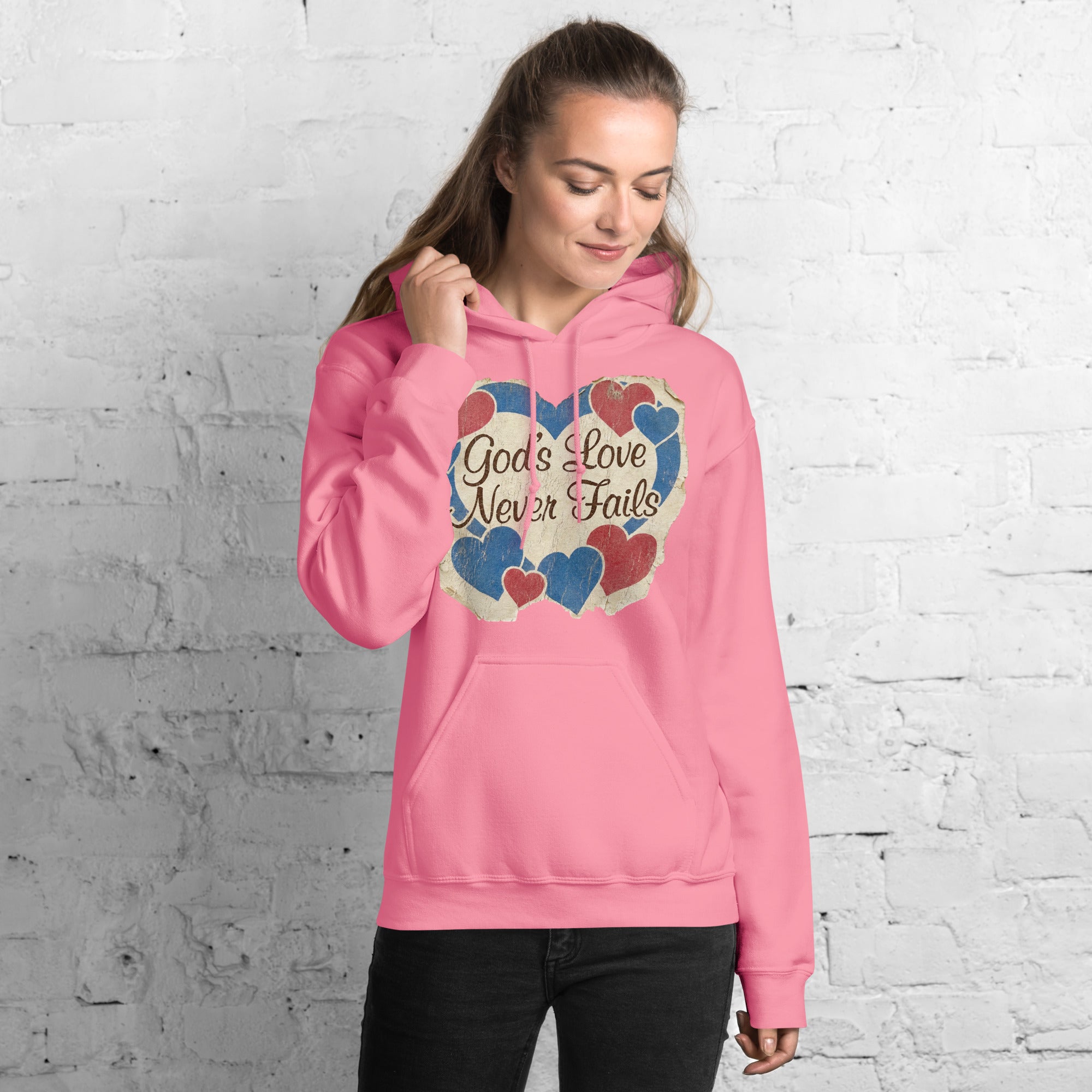 Unisex Faith Hoodie | Seedandsoulful Christian Pullover Sweatshirt - Seedandsoulful