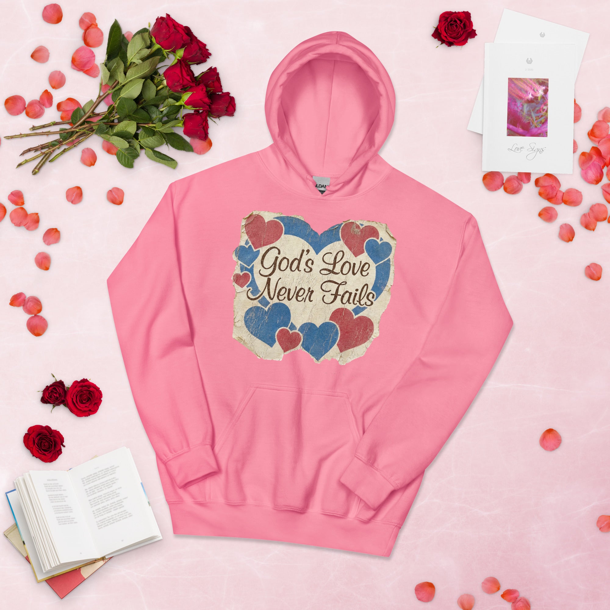 Unisex Faith Hoodie | Seedandsoulful Christian Pullover Sweatshirt - Seedandsoulful