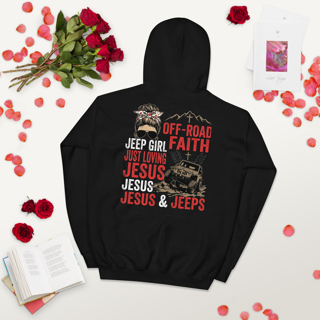 Unisex Faith Hoodie | Seedandsoulful Cozy Cotton Blend Pullover - Seedandsoulful