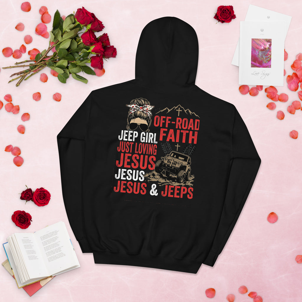 Unisex Faith Hoodie | Seedandsoulful Cozy Cotton Blend Pullover - Seedandsoulful